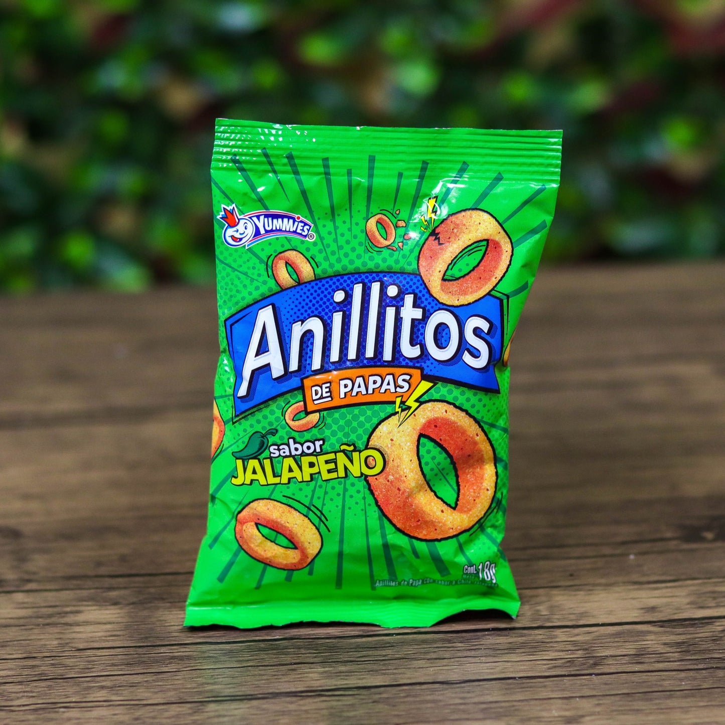 Anillitos de papa pequeños. (6 unidades). 18g. Yummies