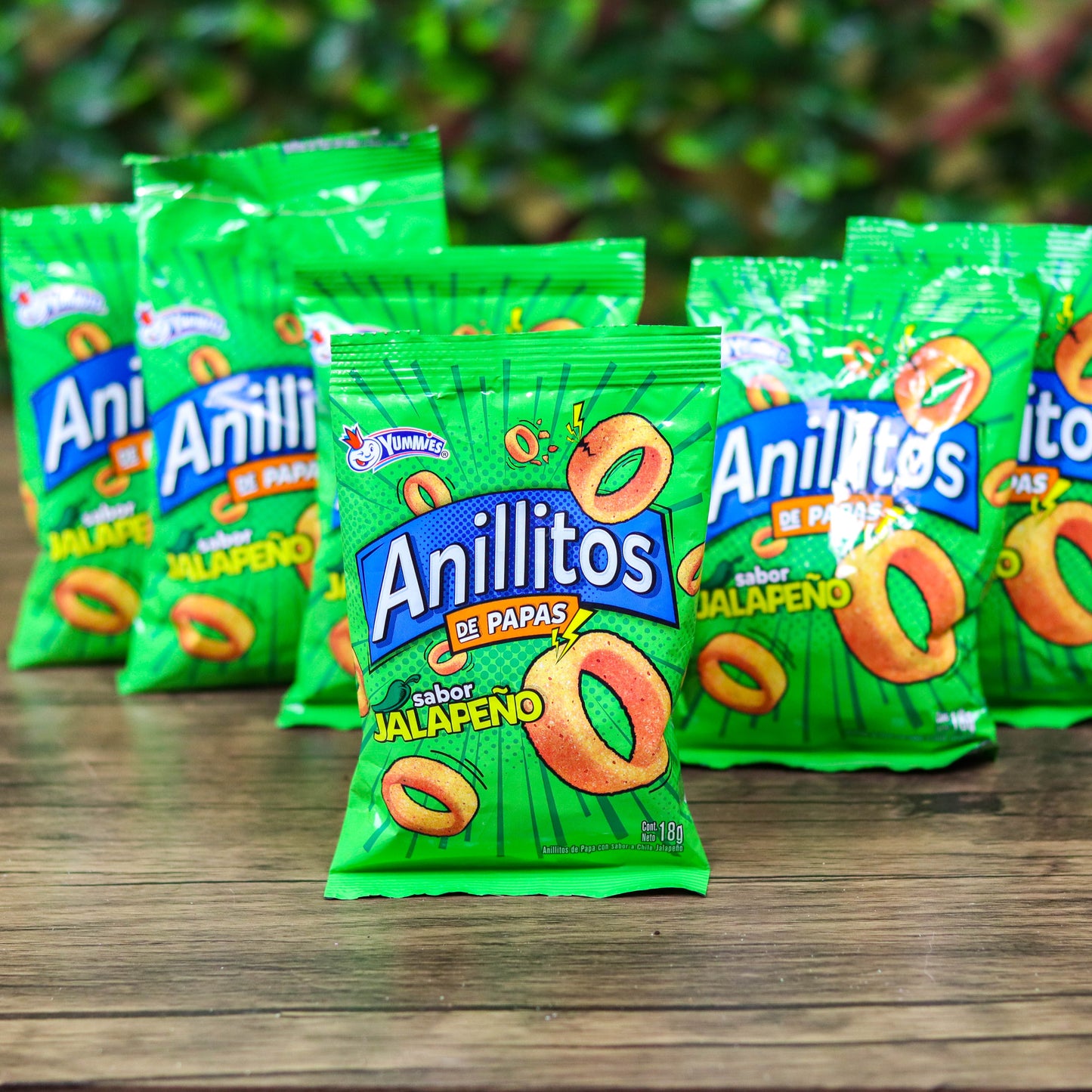Anillitos de papa pequeños. (6 unidades). 18g. Yummies