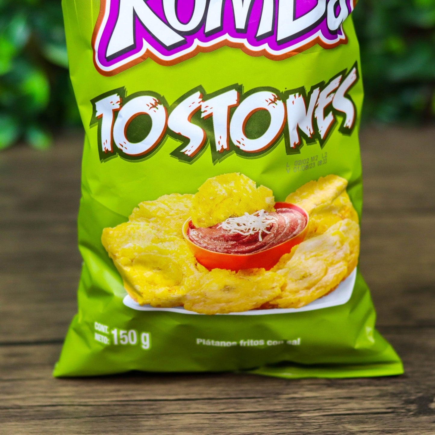 Tostones de platano frito. 150g. Rumba