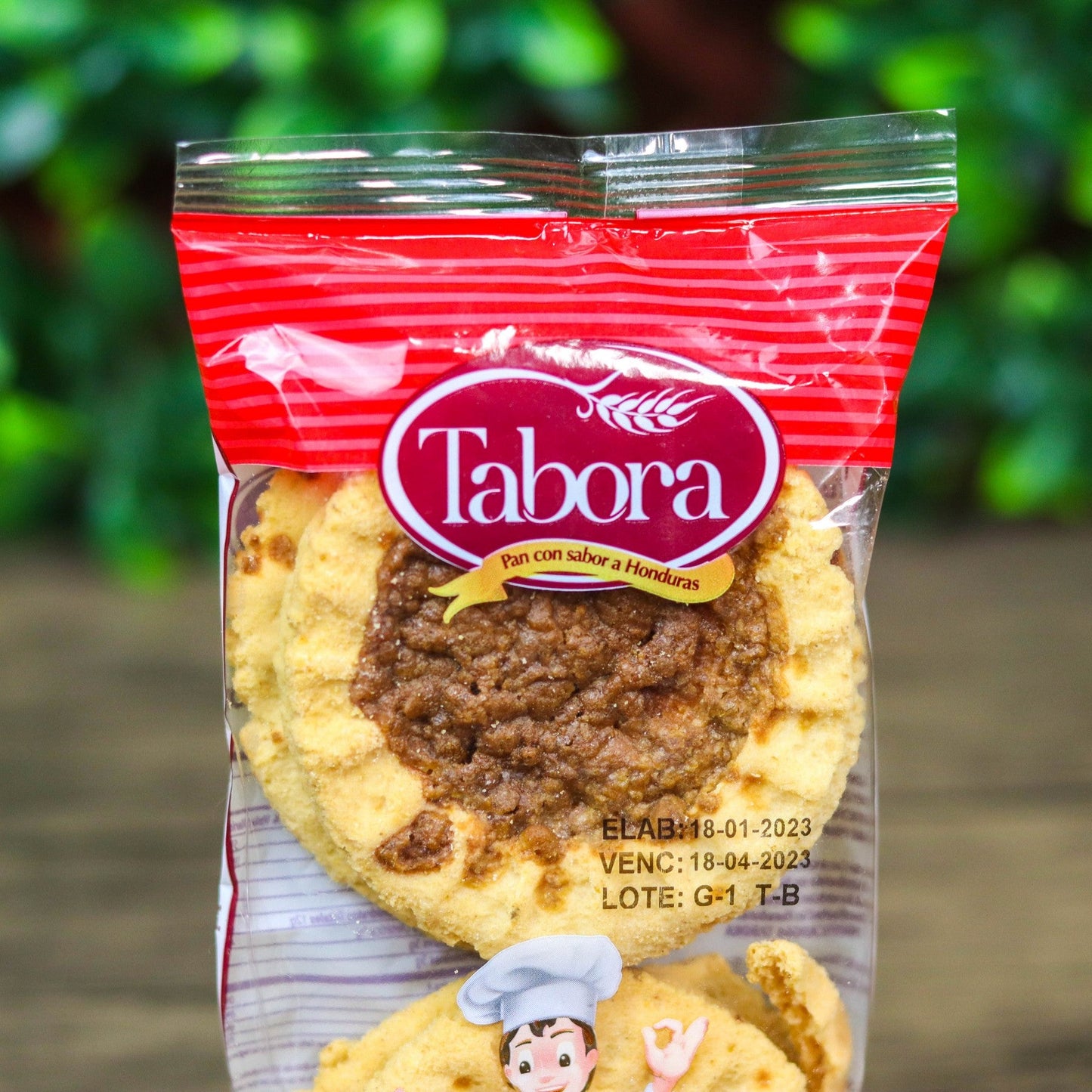 Hojaldras grandes (tustacas grandes) Tabora. 120g