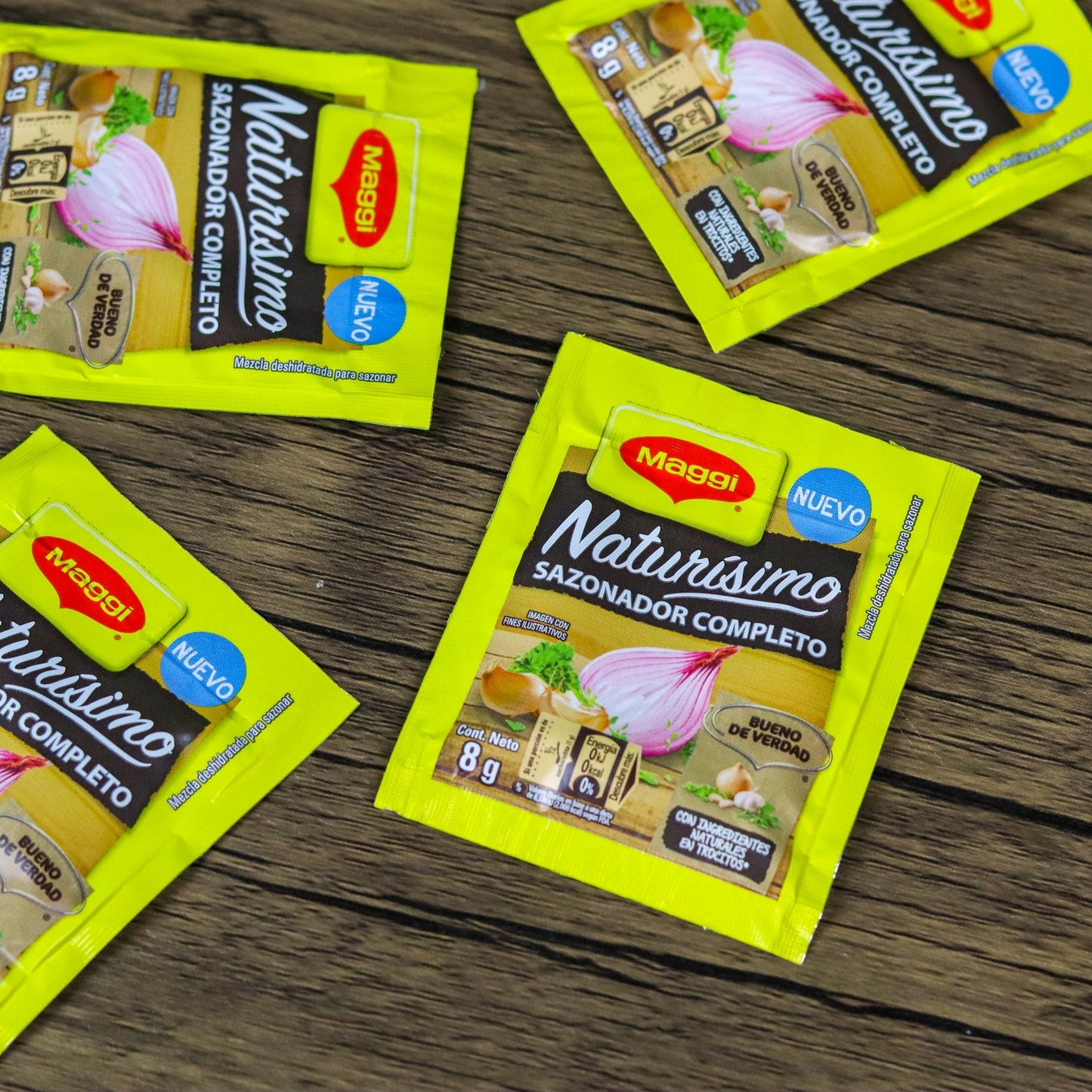 Naturisimo. Sazonador completo. (4 sobres). 8g. Maggi
