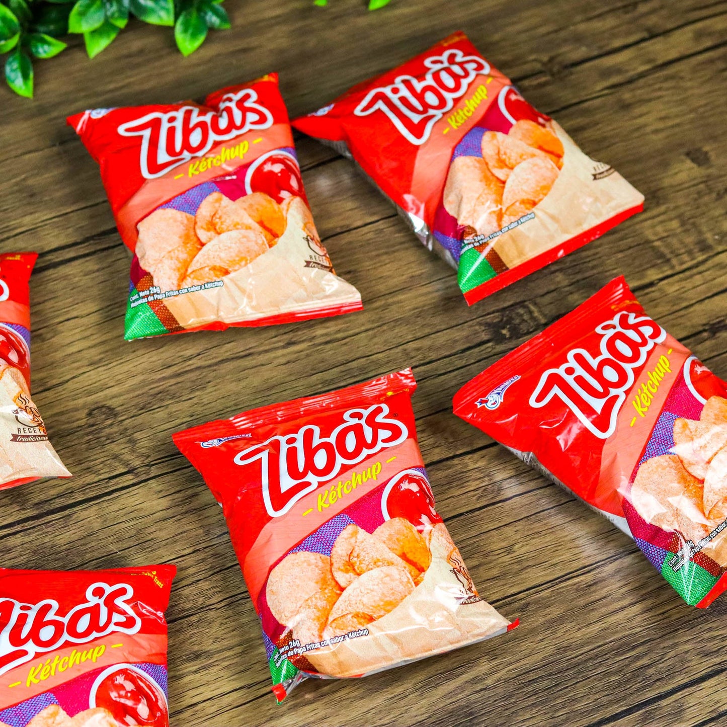 Churros pequeños Zibas. (6 unidades). 26g. Yummies