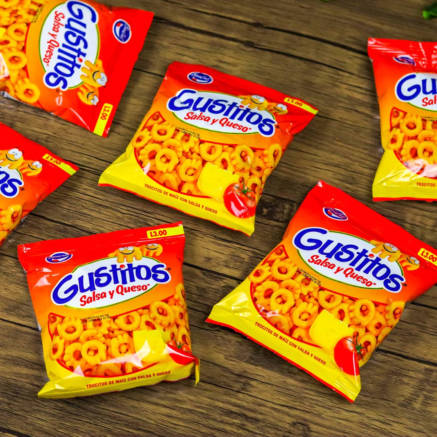Churros Gustitos. (6 unidades). Churros pequeños. 12g. Bocadeli