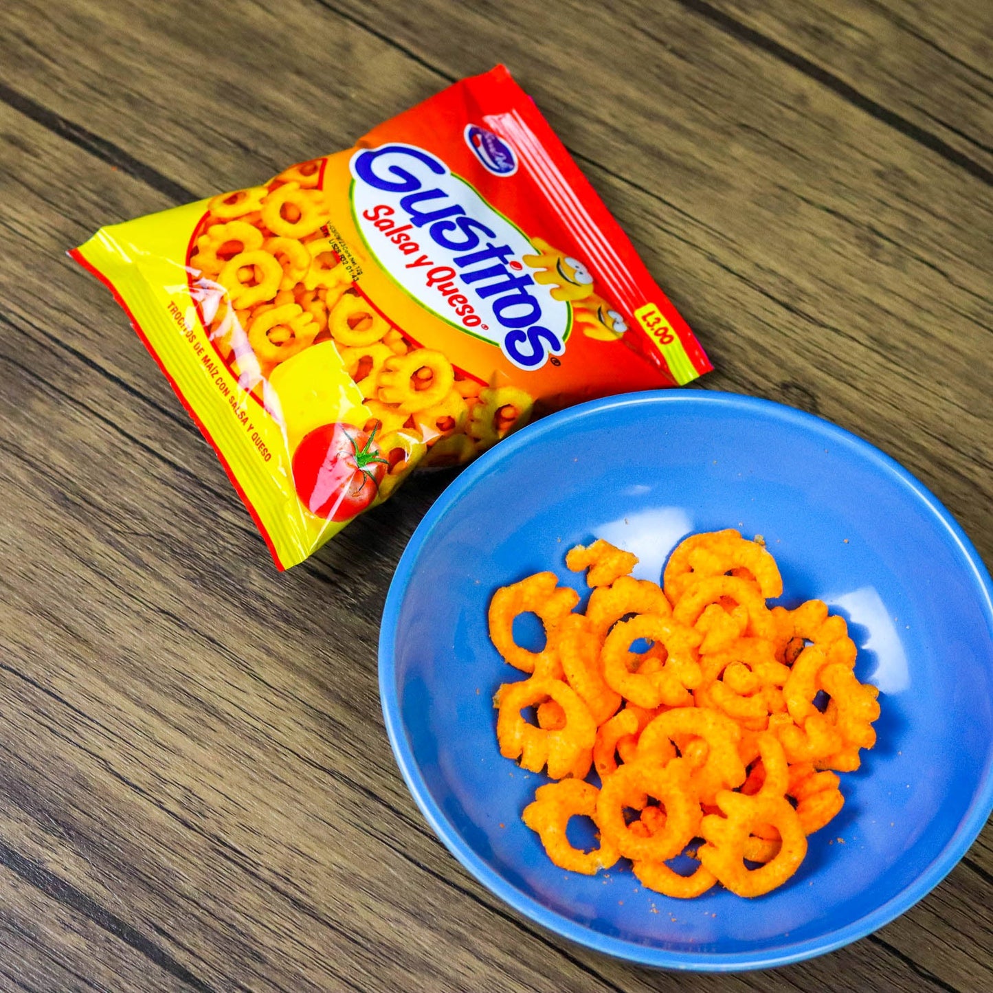 Churros Gustitos. (6 unidades). Churros pequeños. 12g. Bocadeli