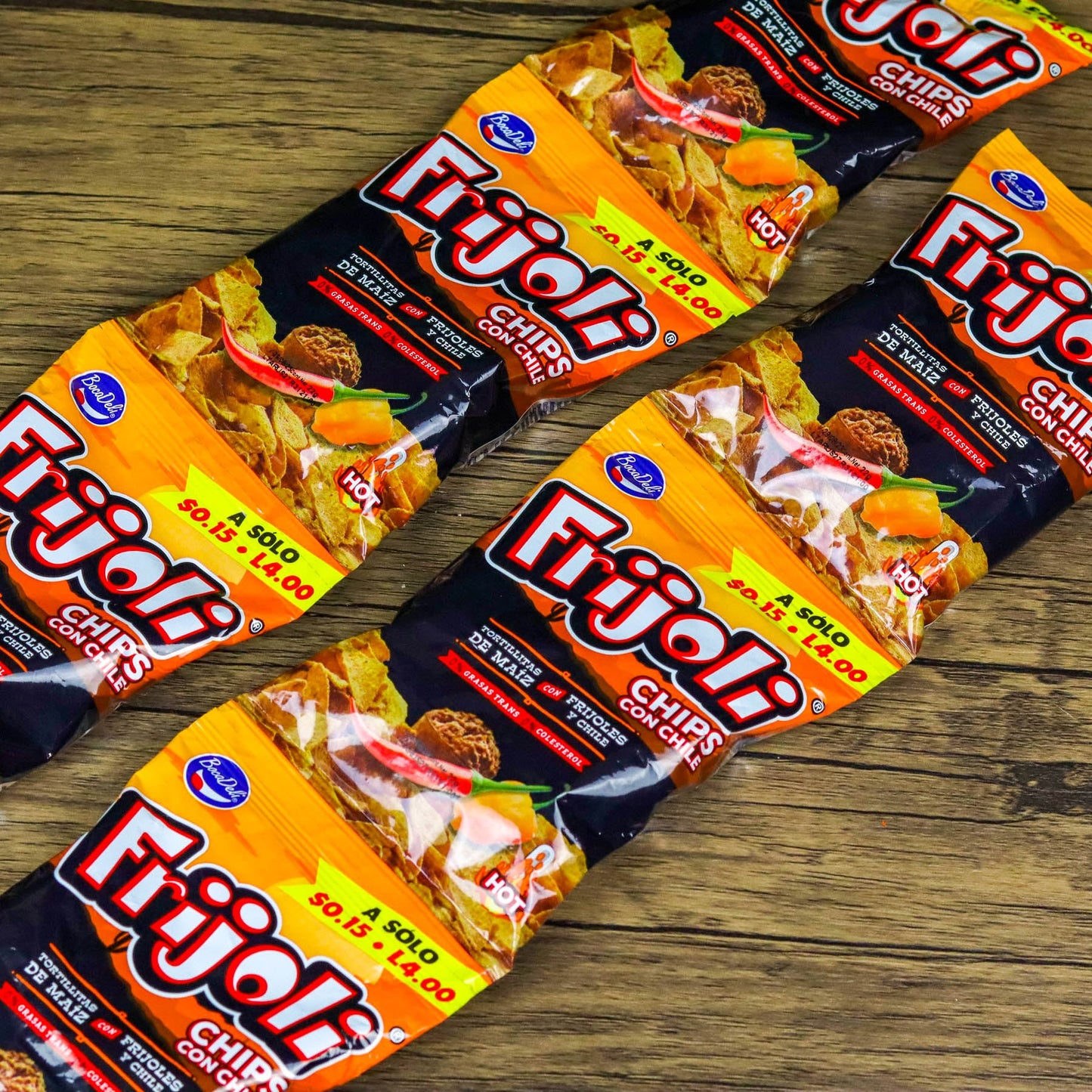 Churros Frijoli pequeños. (6 unidades). 22g. Bocadeli