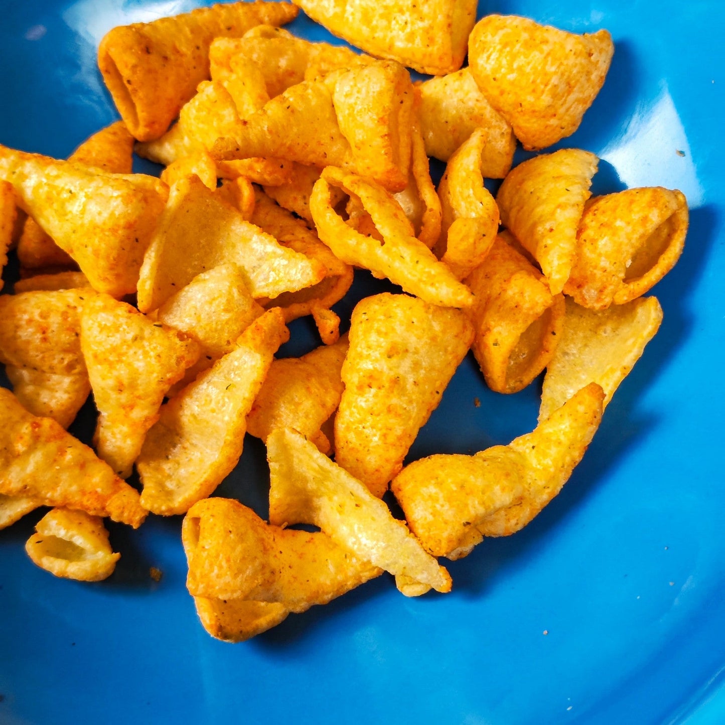 Trompeta de Pizza de Bocadeli. (6 unidades). Churros pequeños. 14g. Bocadeli