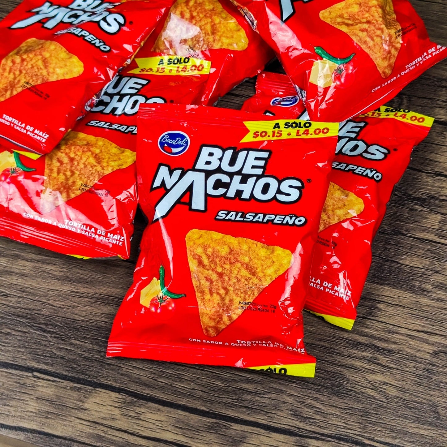Buenachos Pequeños. (6 unidades). Todos los sabores. 22g. Bocadeli