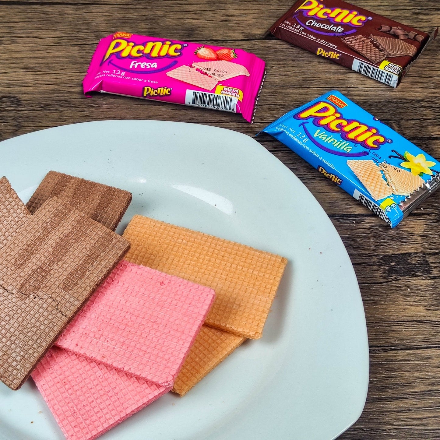 Galletas Picnic. Paquete de 12 galletas. Varios sabores. 156g. Diana