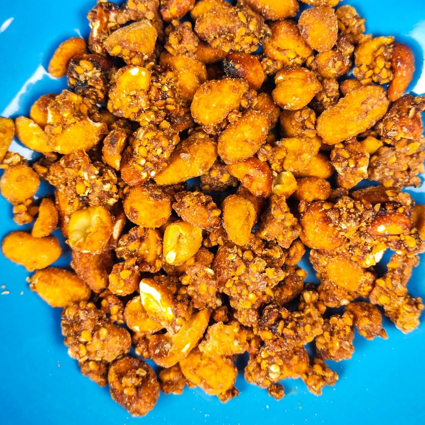 Cacahuate con ajonjoli. 80g. Mi delicia