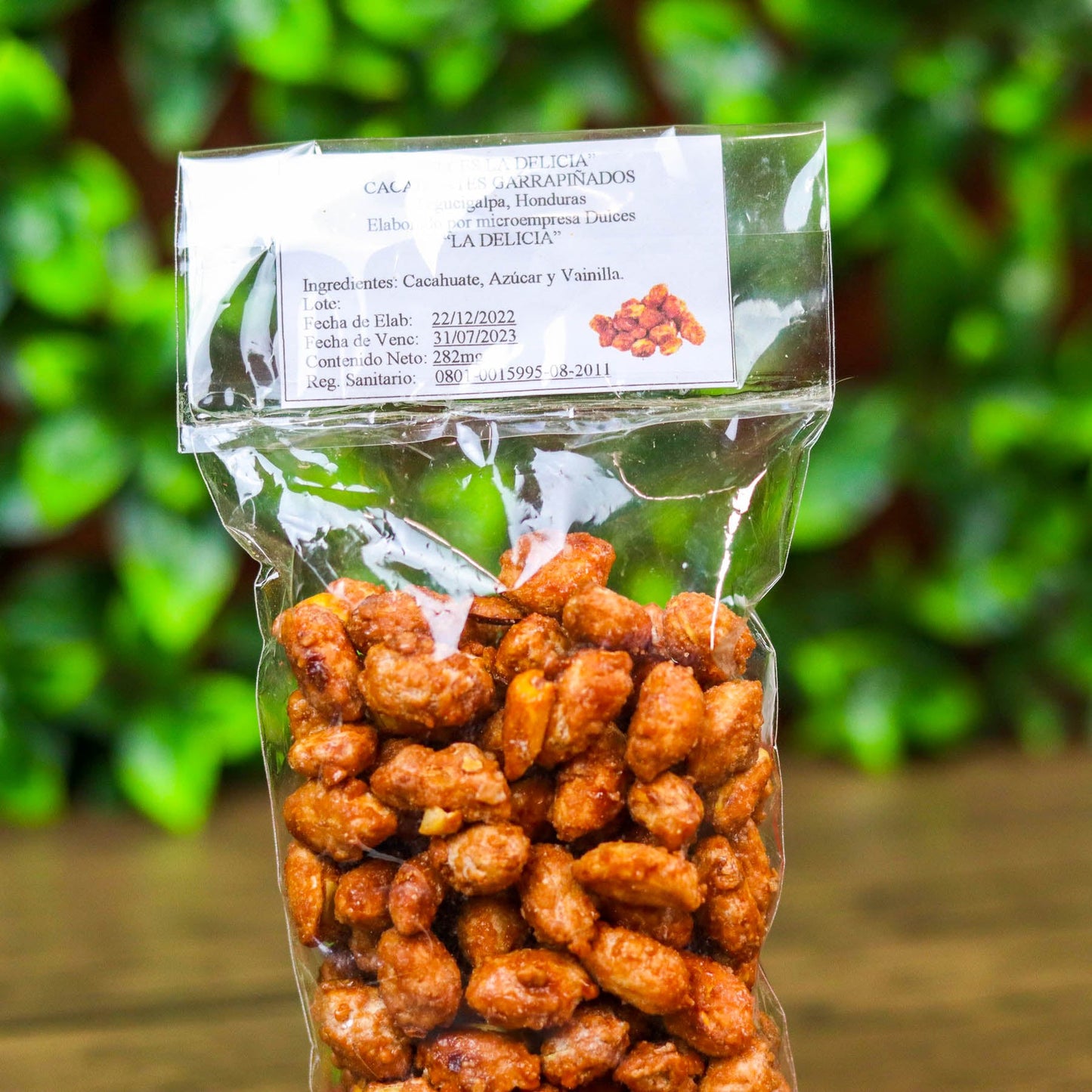 Cacahuate garrapiñado. 282g