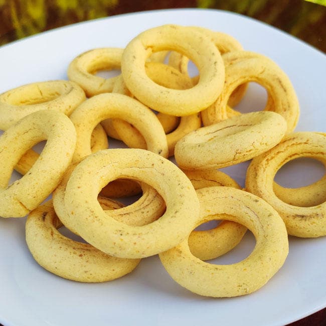 Rosquillas, tamaño normal. 20 unidades. 180g. Coagrin