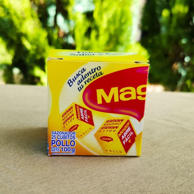 Cubitos de pollo Maggi. 100g