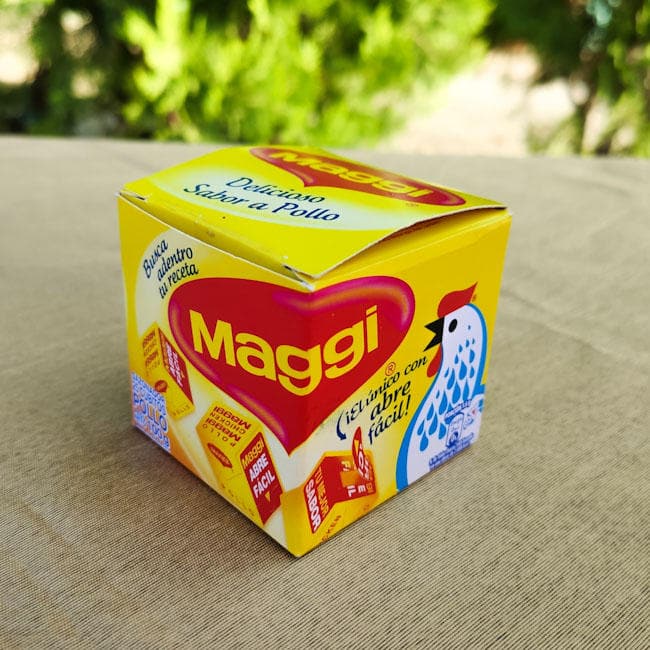 Cubitos de pollo Maggi. 100g