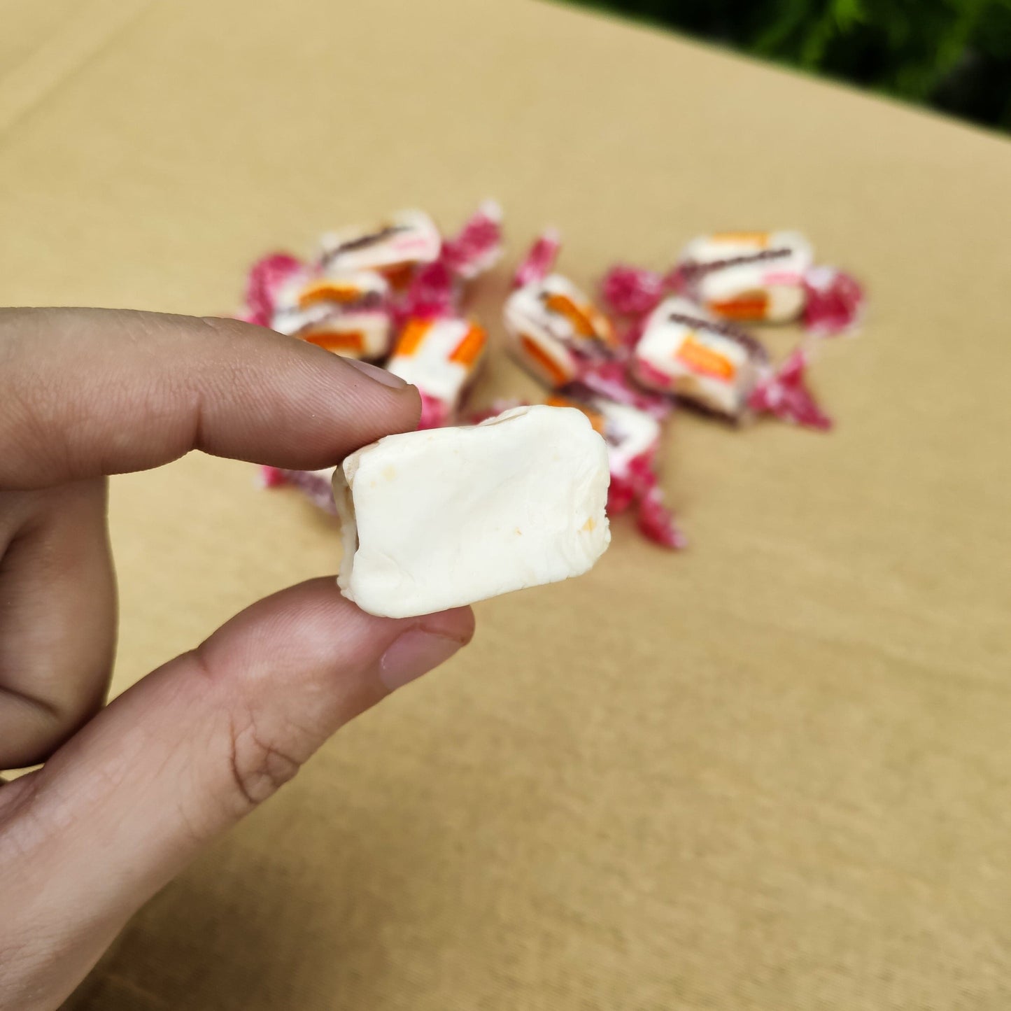 Caramelo Turron de Diana. Paquete grande con 23 caramelos. 160g