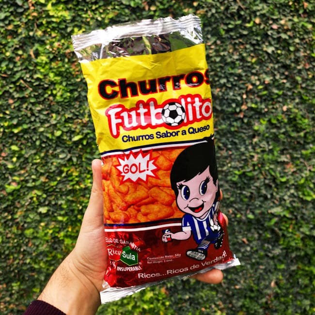 Churro Futbolito. Grande. 56g