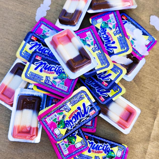 Nucita Tri-sabor. Paquete con 18 unidades. 144g