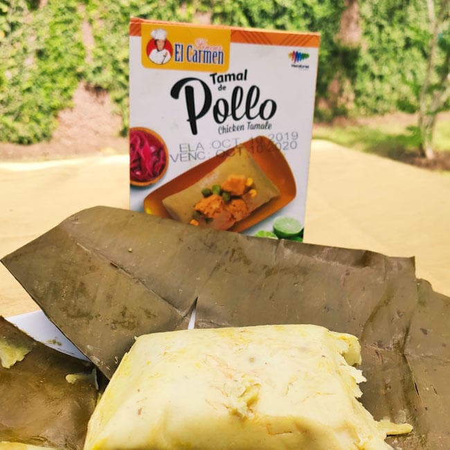 Tamales de Cerdo, Pollo, Cambray o de Frijol. 300g
