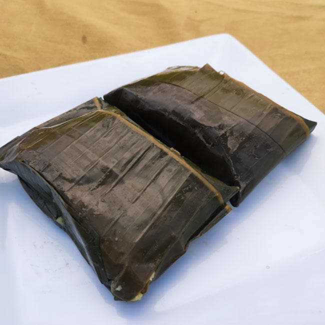 Tamales de Cerdo, Pollo, Cambray o de Frijol. 300g