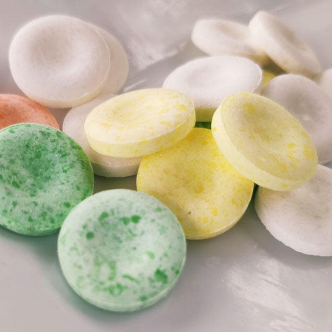 Pastillas de Menta y de Frutas Diana. 13g