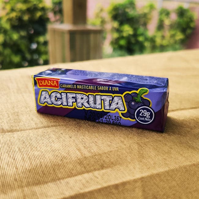 Acifruta. Todos los sabores. Por unidad. 29g