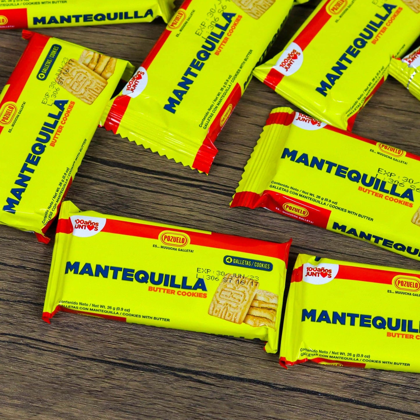 Galletas Mantequilla. 12 paquetes. 312g. Pozuelo