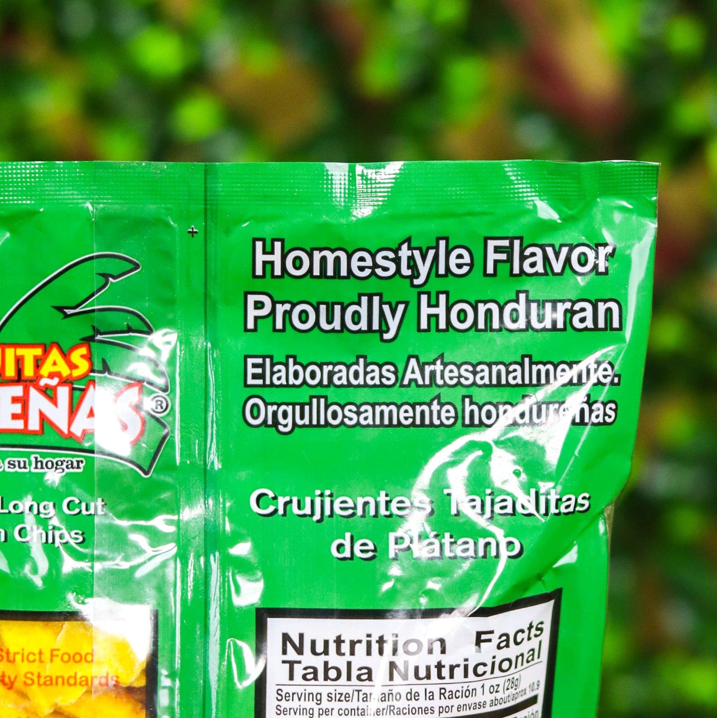 Boquitas Ribereñas. Tajaditas de platano. Tamaño Grande. 310g. Ribereñas