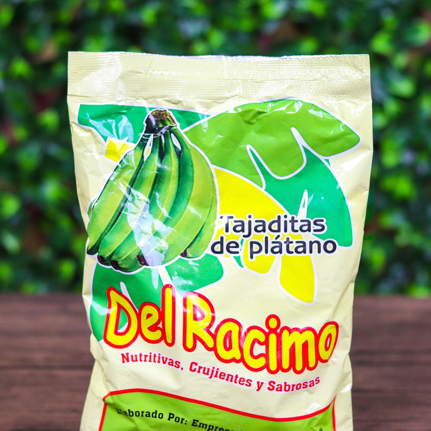Churro Del Racimo. Tajaditas de platano. 185g. Empresa nueva esperanza