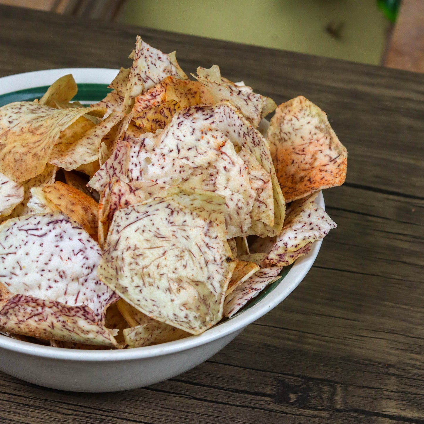 Tajadas de Malanga con Chile, limon y sal. Bolsa Grande. 230 g