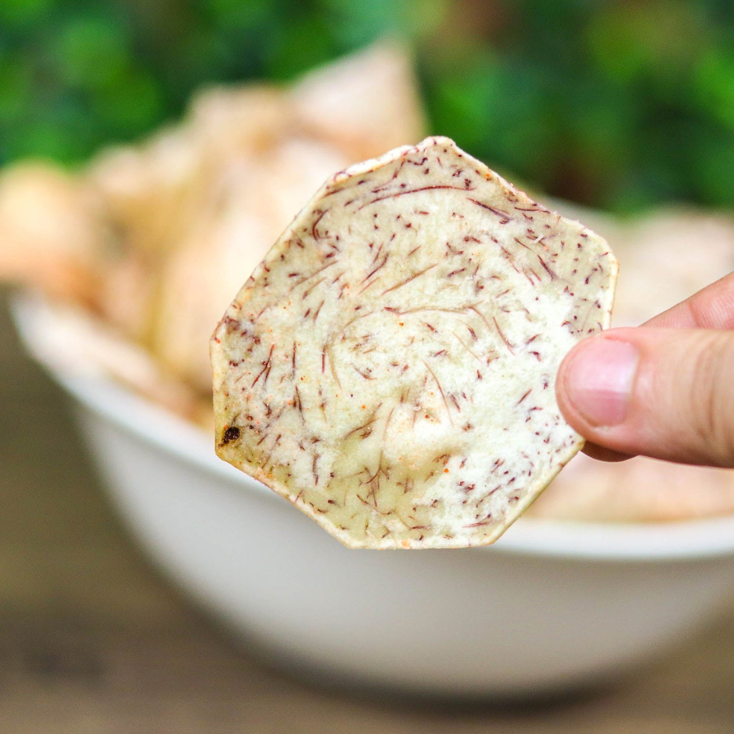 Tajadas de Malanga con Chile, limon y sal. Bolsa Grande. 230 g