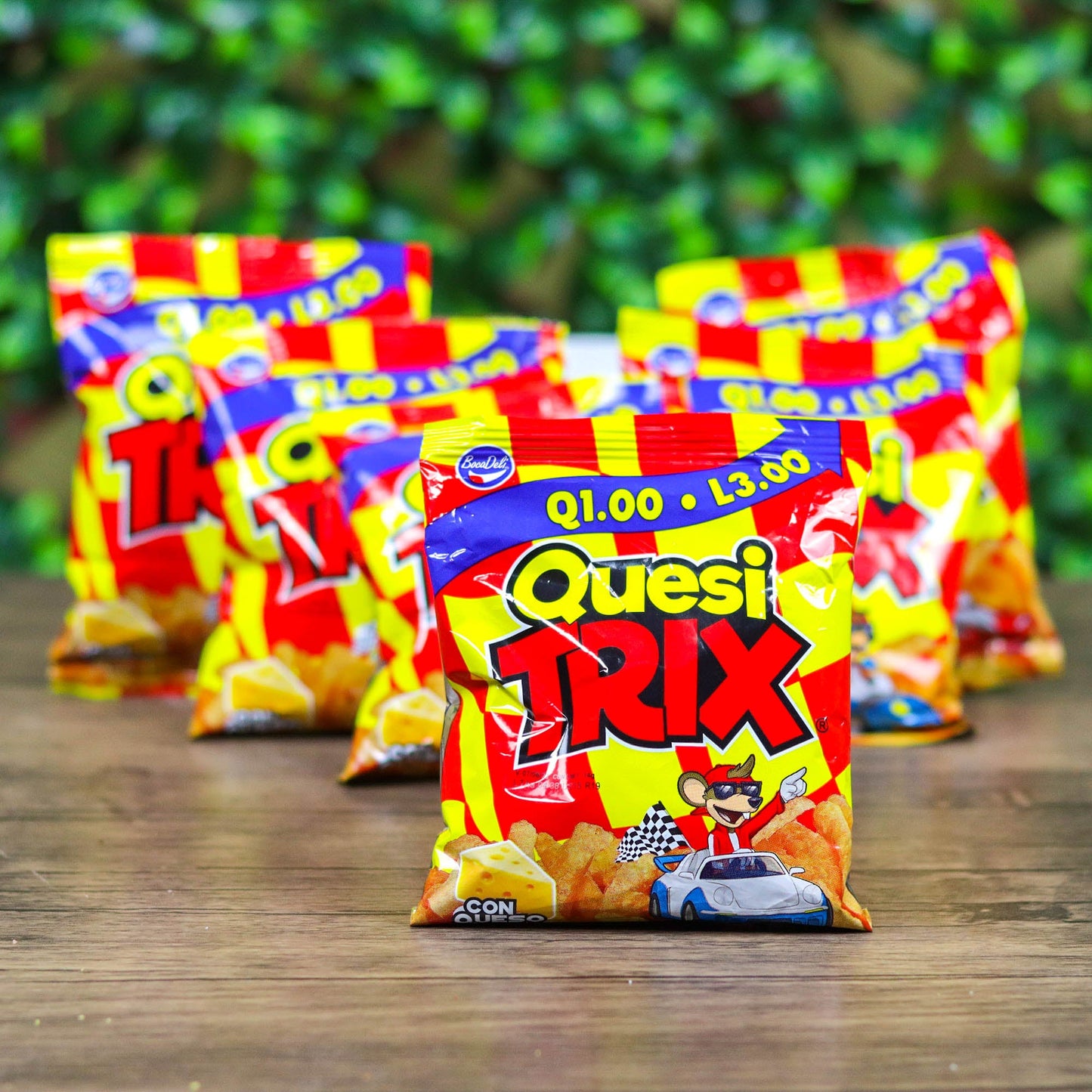 Quesi Trix. (6 unidades). Churros pequeños. Dos variantes. 14g. Bocadeli