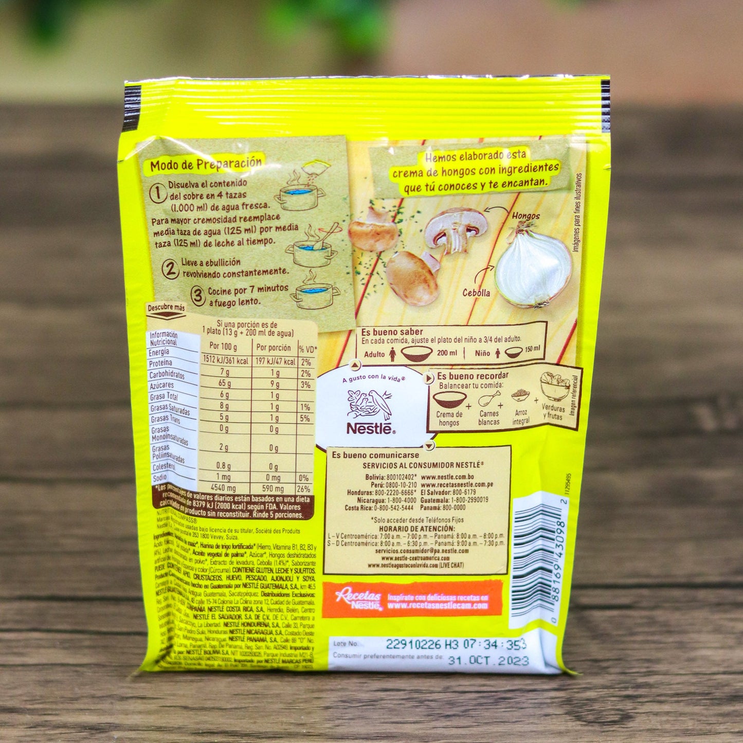 Crema de Hongos Maggi. 65g