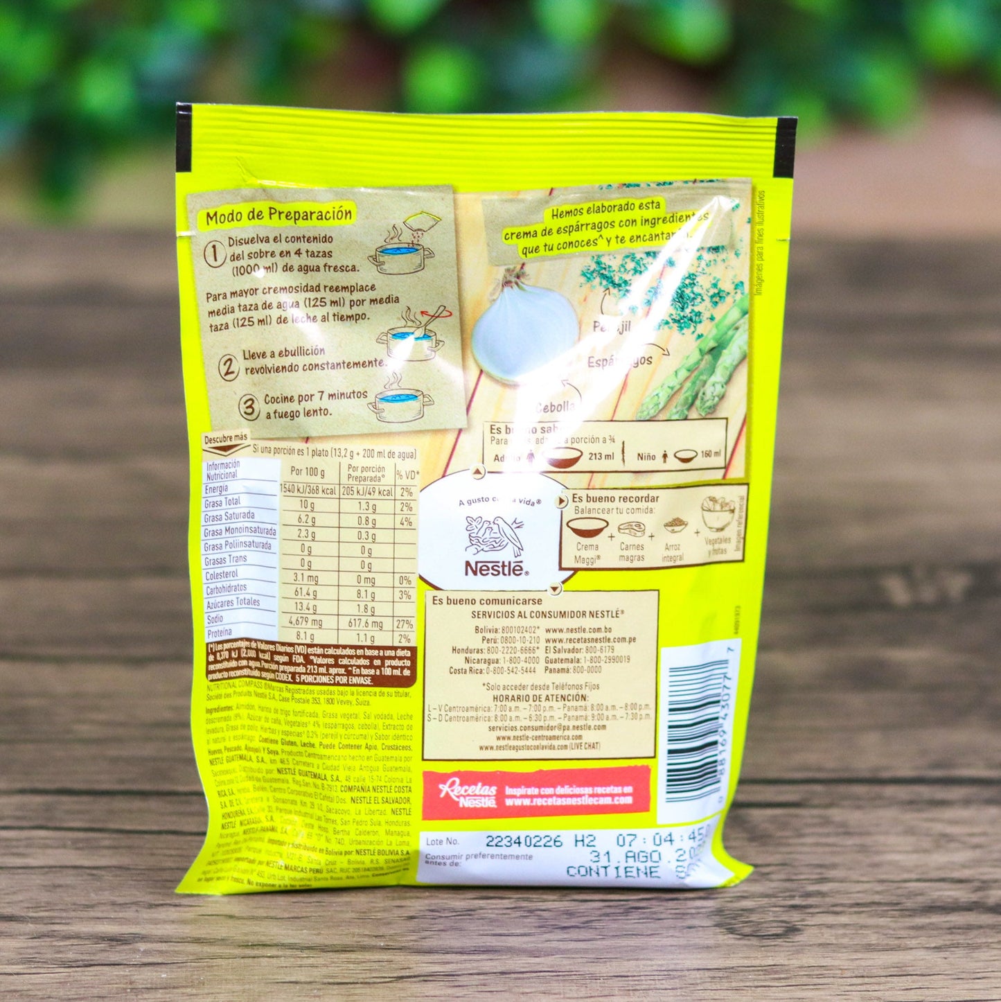 Crema de esparragos Maggi. 66g