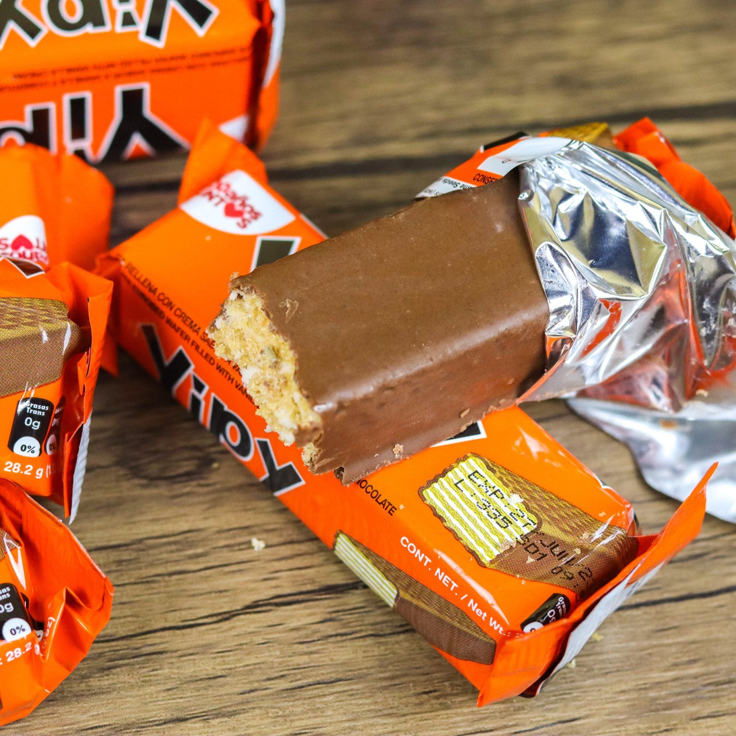 Galletas Yipy. Recubiertas de chocolate. Paquete de 12 unidades. 300 g. Pozuelo