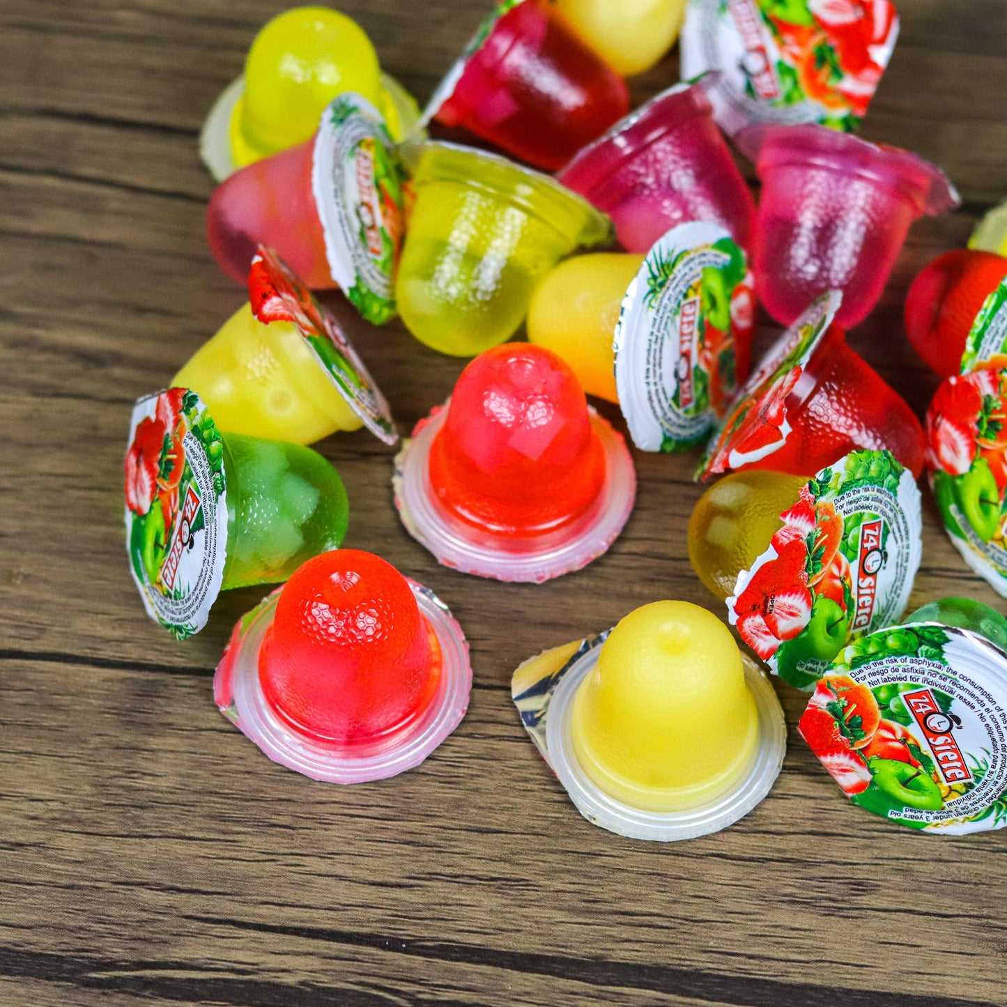 Mini frutas en gel. Paquete surtido. 20 unidades. 308 g