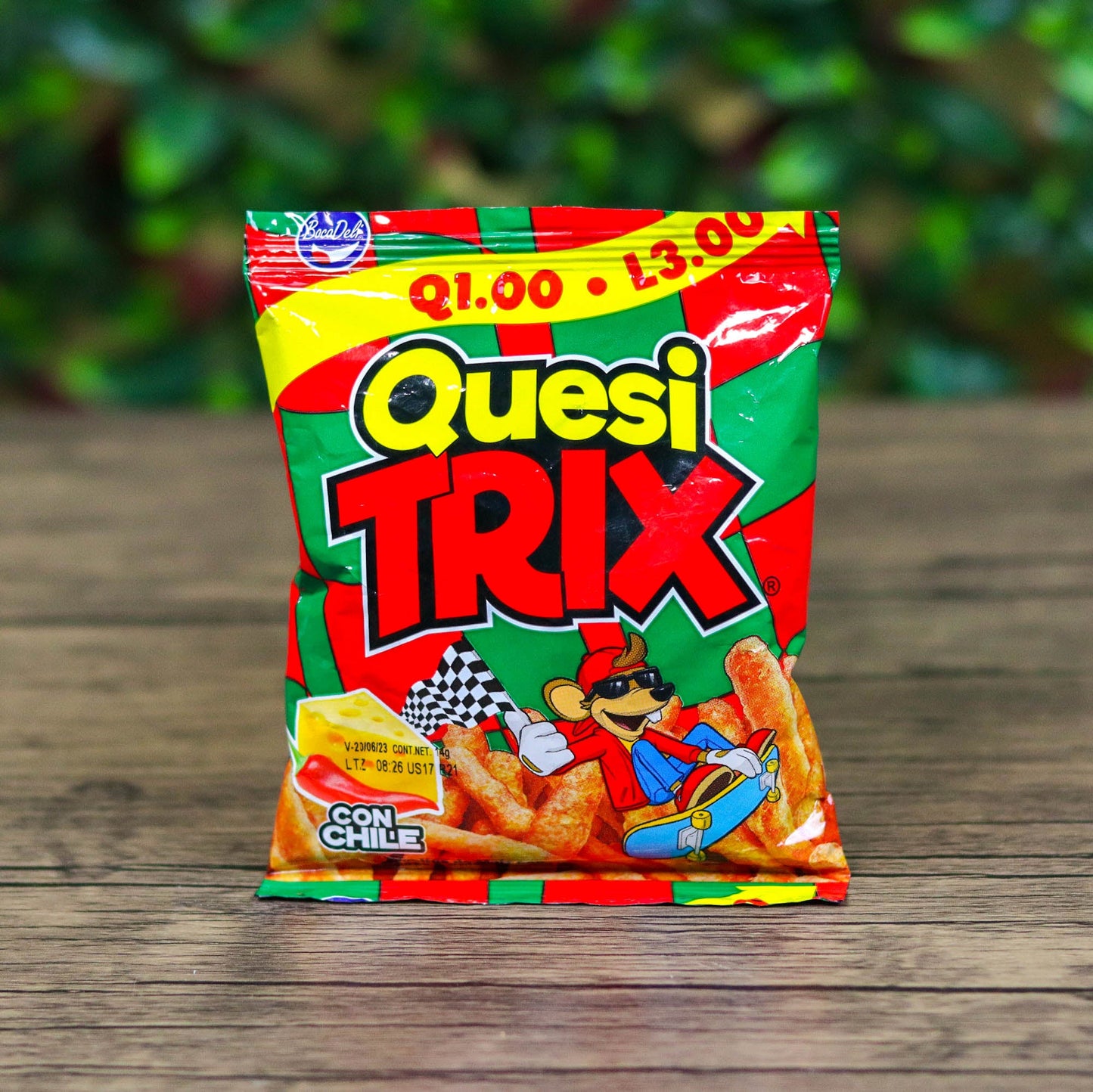 Quesi Trix. (6 unidades). Churros pequeños. Dos variantes. 14g. Bocadeli