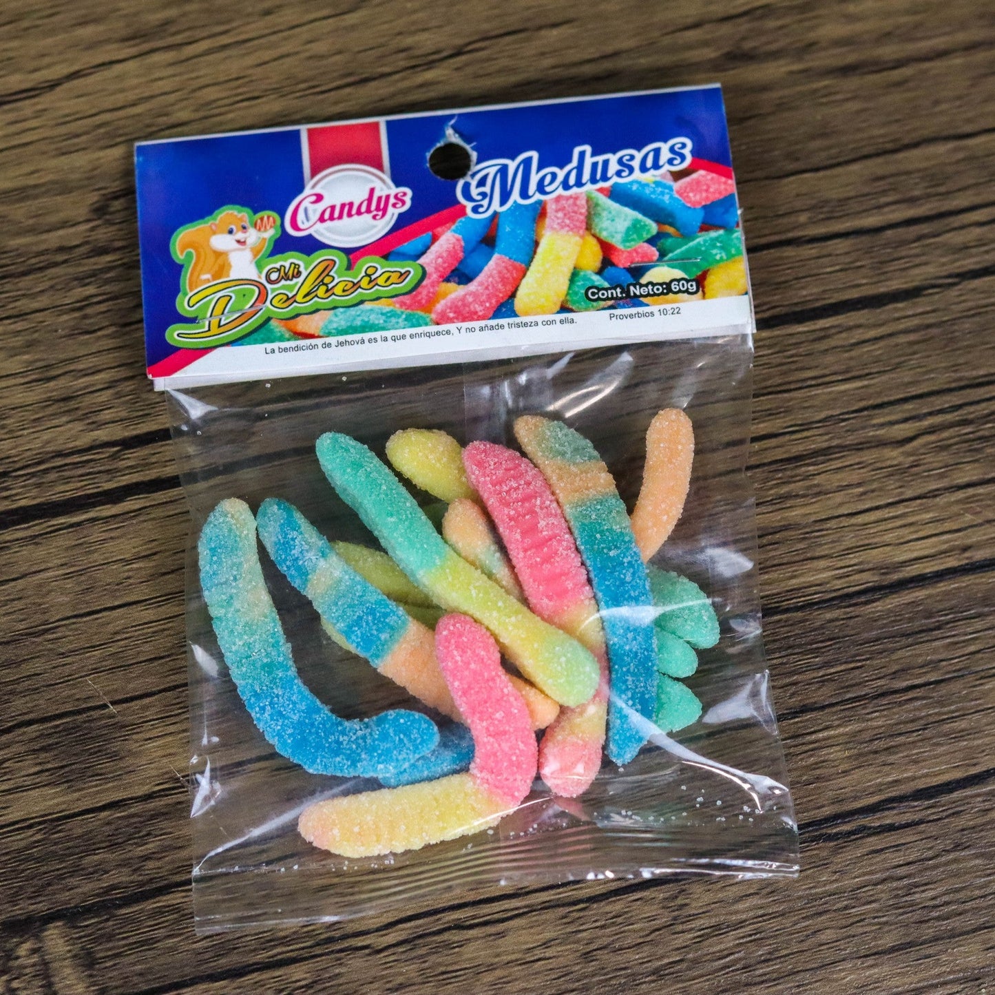 Medusas. 60g. Mi Delicia