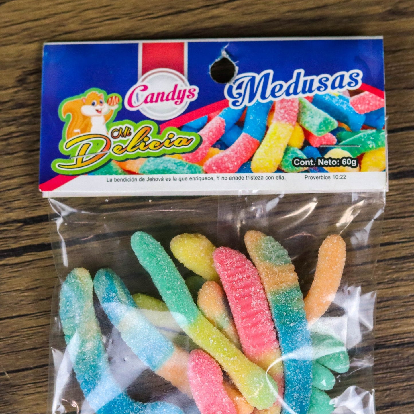 Medusas. 60g. Mi Delicia