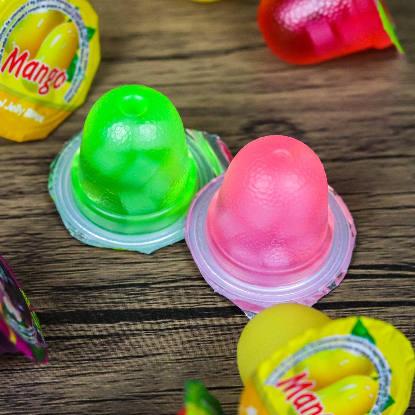 Jellico. Mini frutas en gel. Paquete surtido. 20 unidades. 306 g