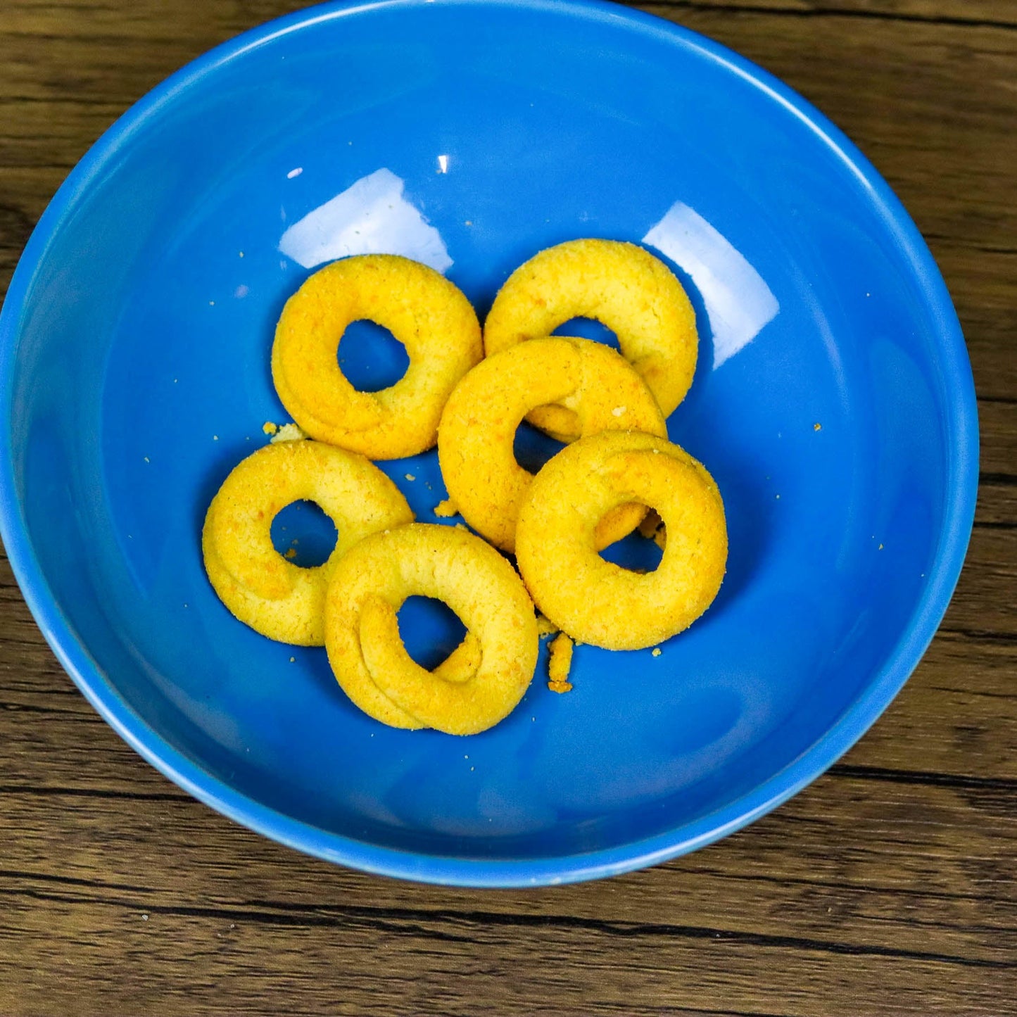 Rosquillas Criollas. (6 unidades). Tamaño pequeño. 23g. Yummies