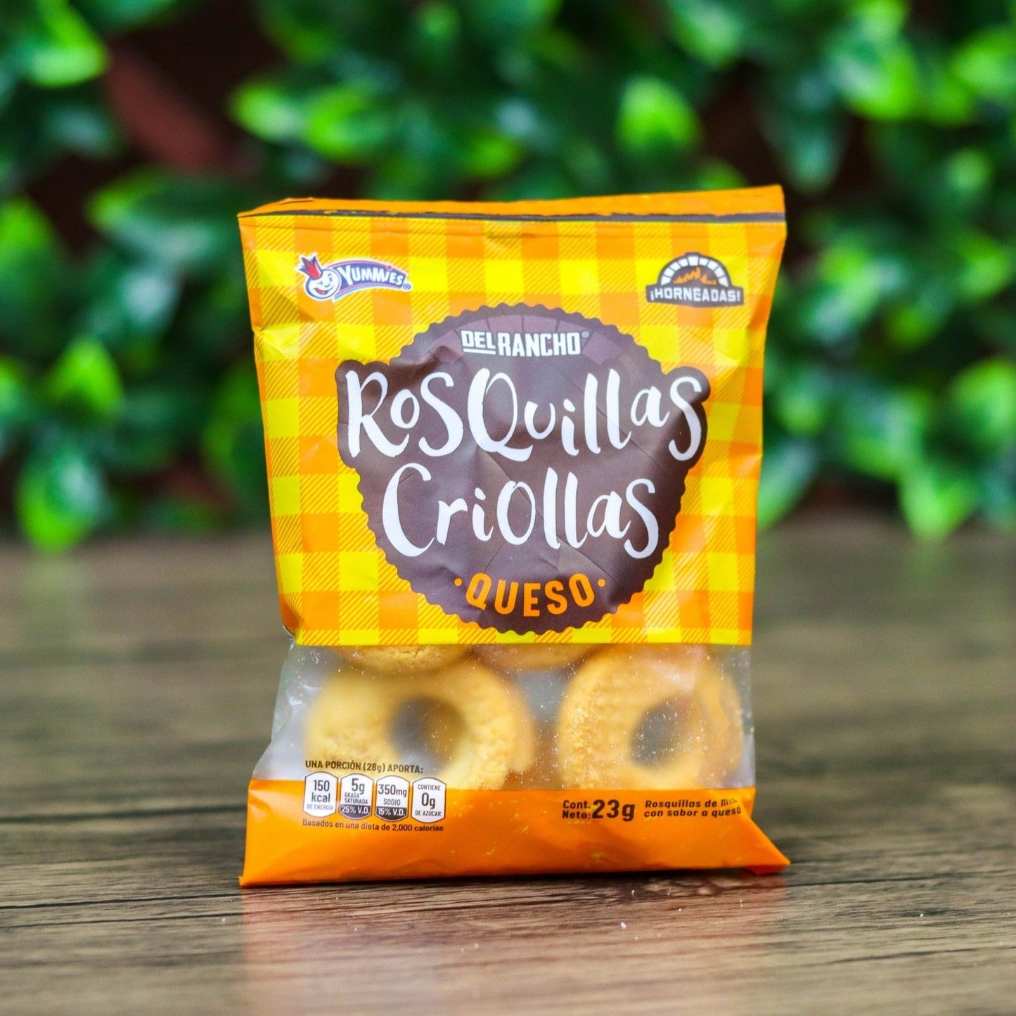 Rosquillas Criollas. (6 unidades). Tamaño pequeño. 23g. Yummies