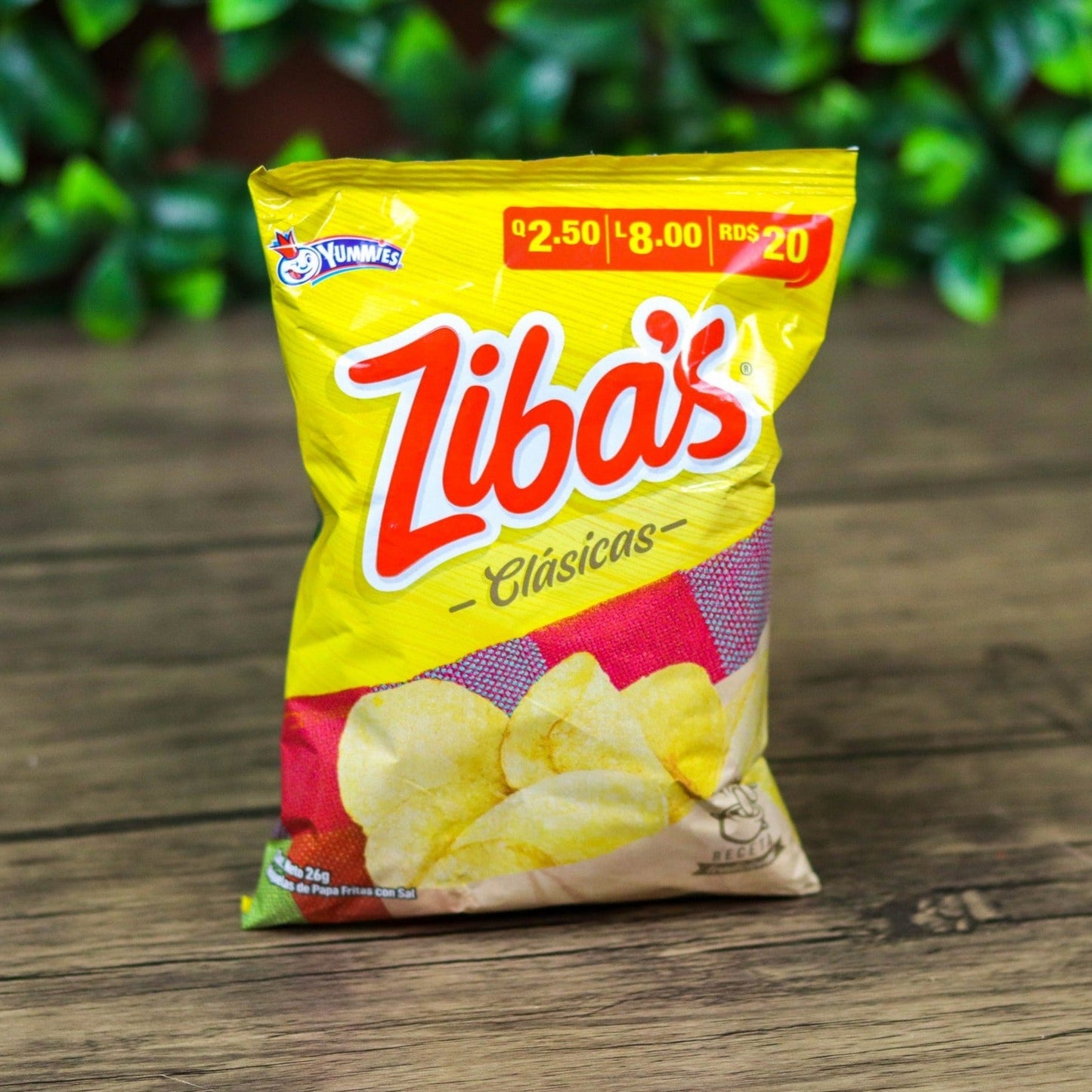 Churros pequeños Zibas. (6 unidades). 26g. Yummies