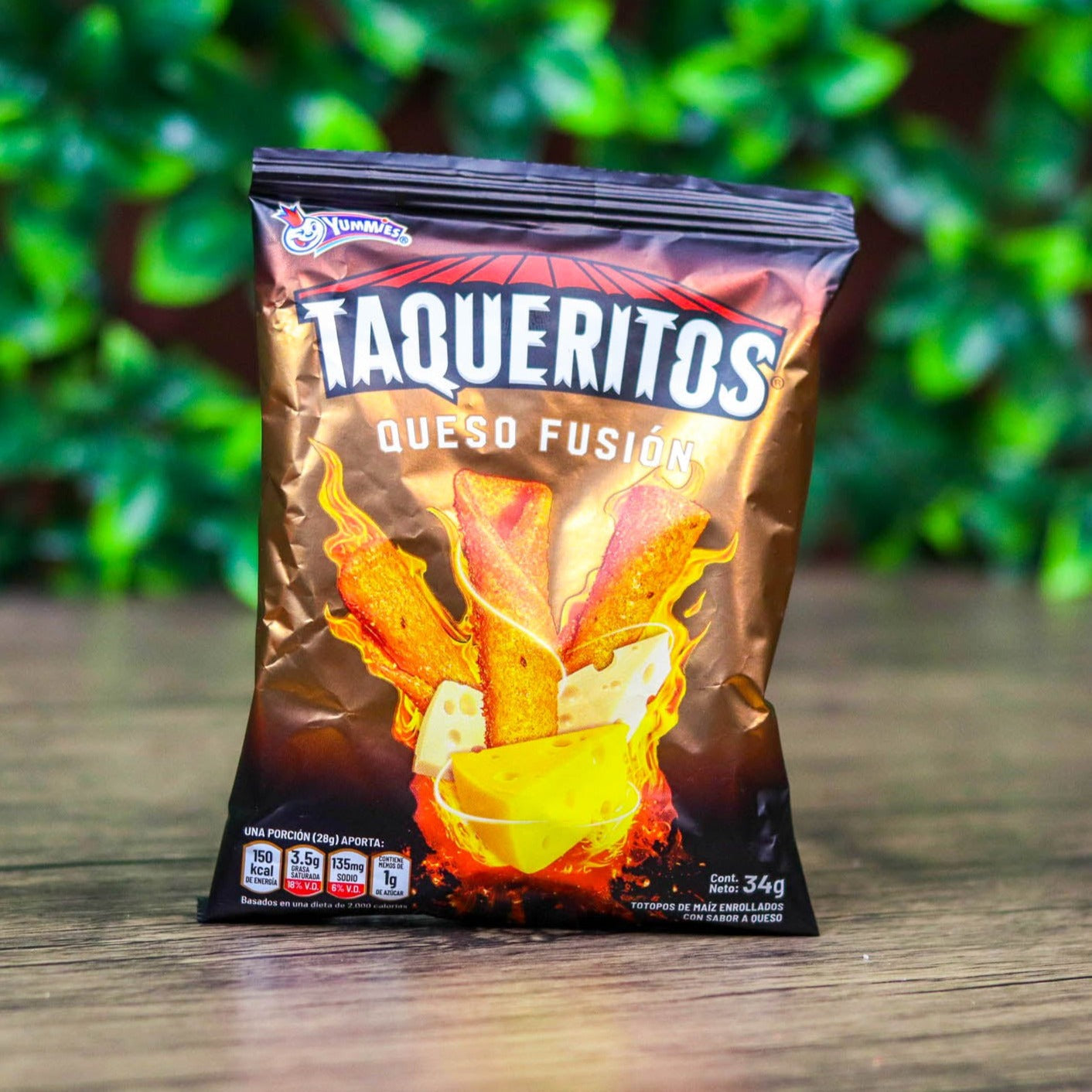 Taqueritos. (6 unidades). Churros pequeños. 34g. Yummies