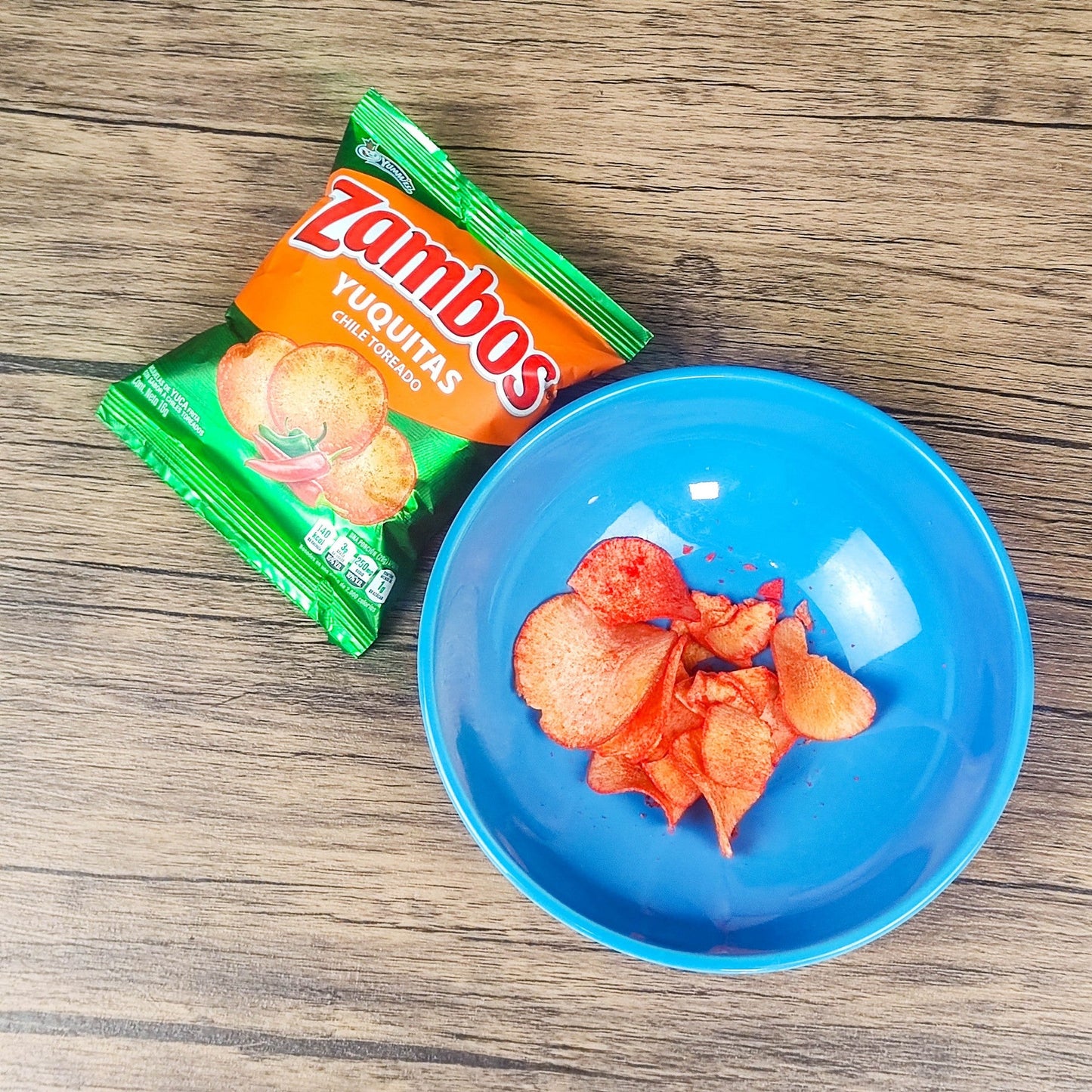 Zambos Yuquitas. (6 unidades). Churros pequeños. 16g. Yummies