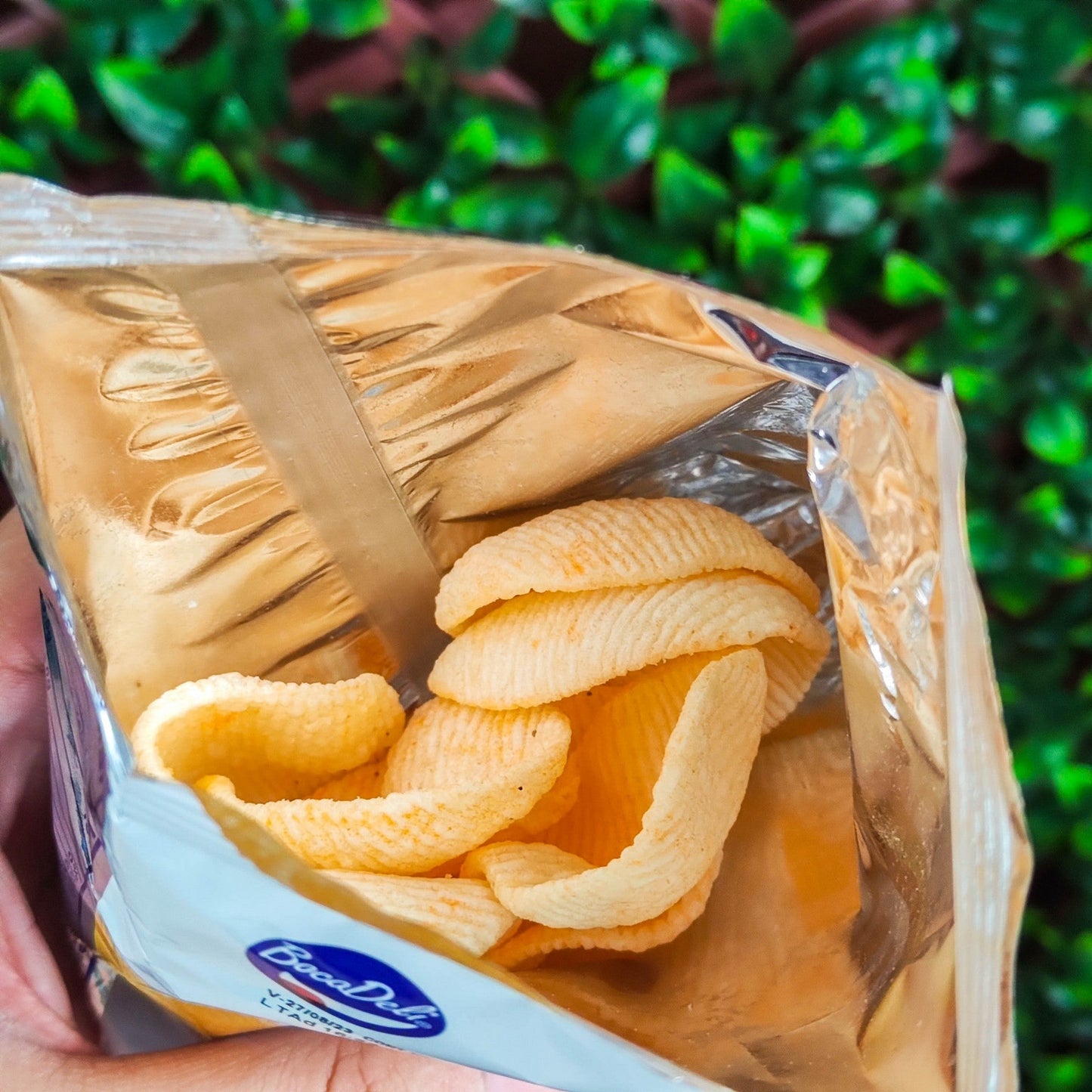Papasitas queso pequeñas. (6 unidades). 9g. Bocadeli