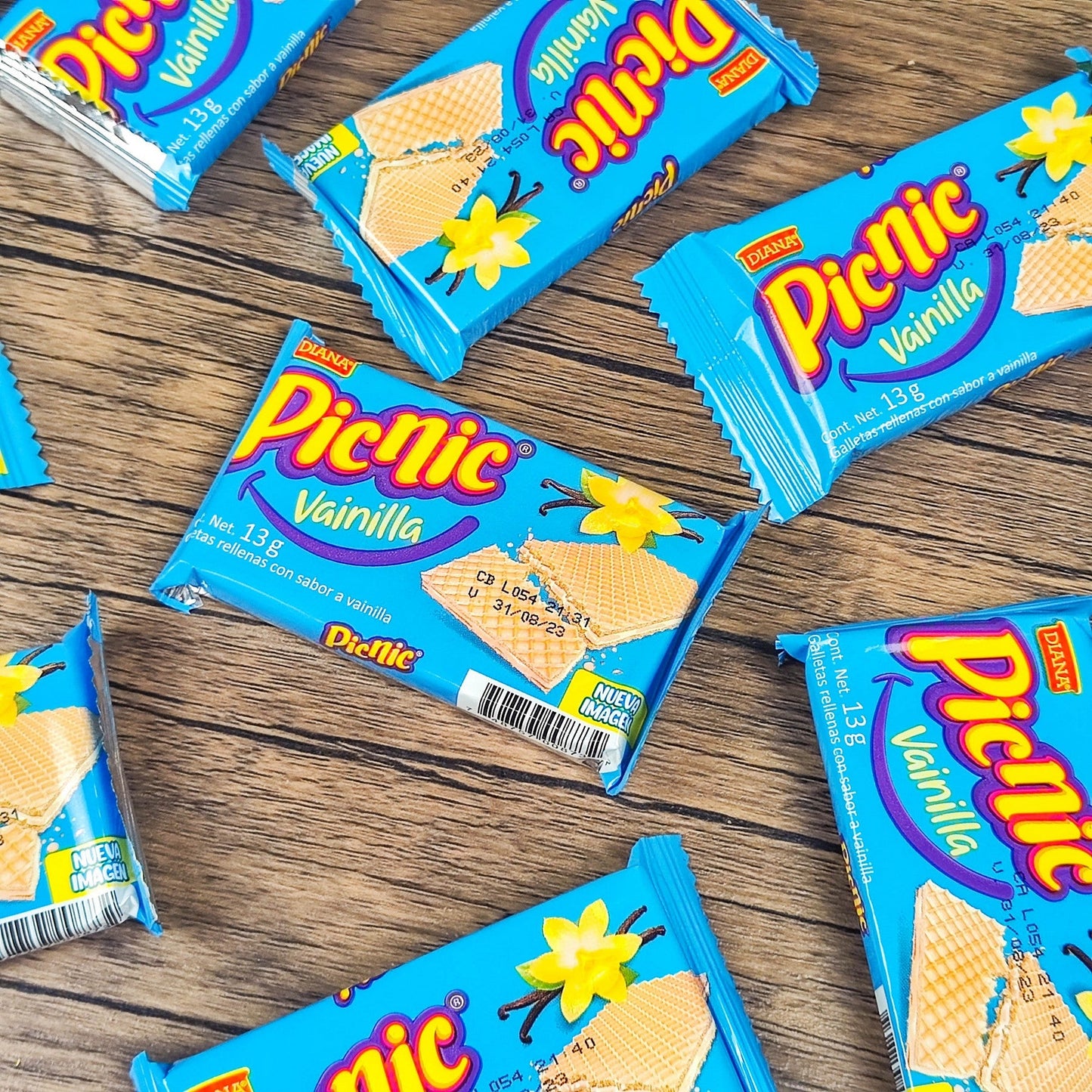 Galletas Picnic. Paquete de 12 galletas. Varios sabores. 156g. Diana