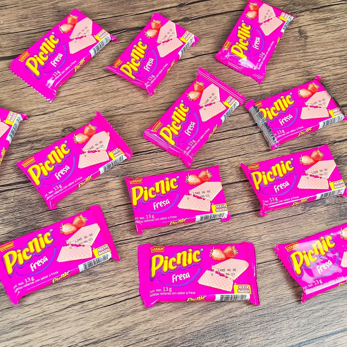 Galletas Picnic. Paquete de 12 galletas. Varios sabores. 156g. Diana