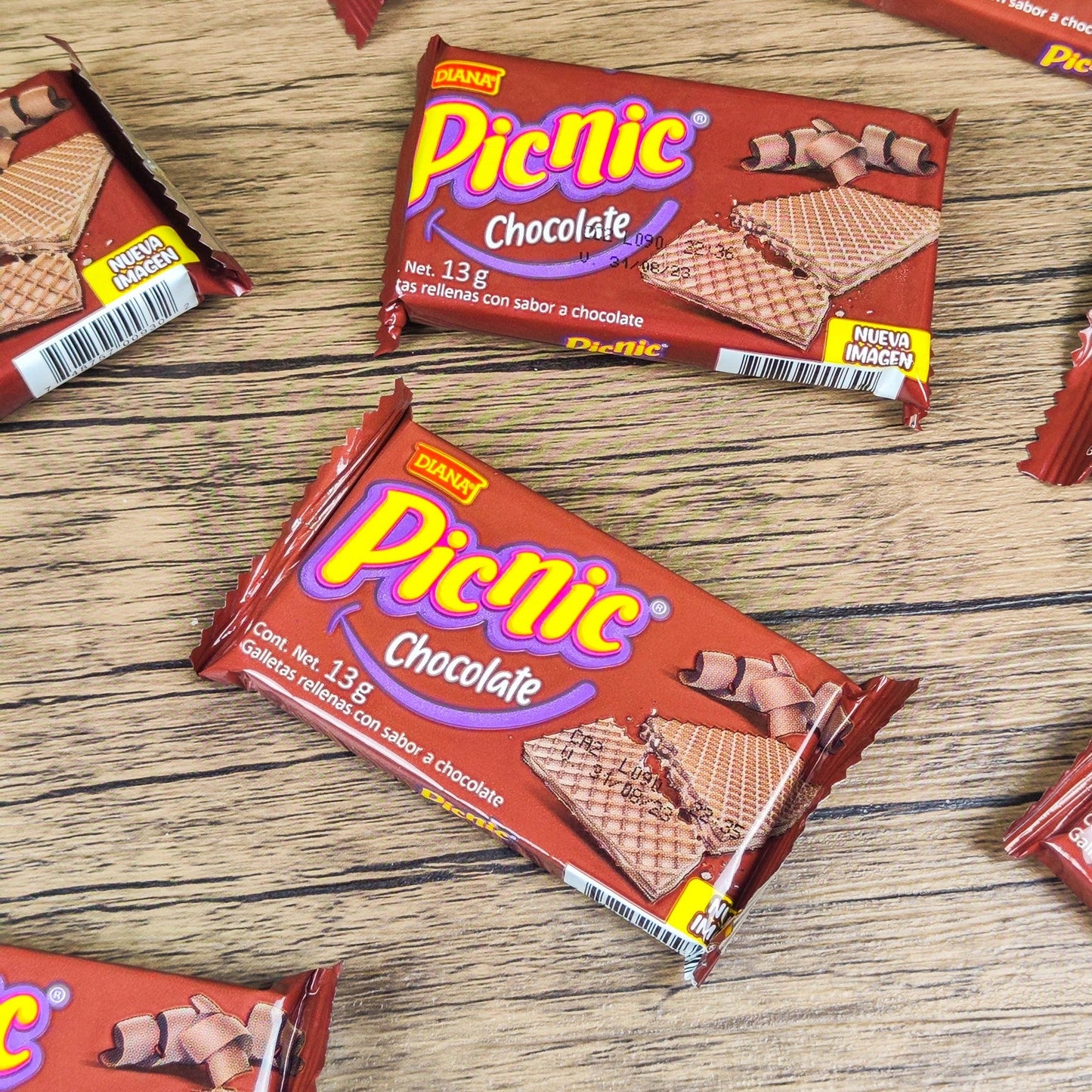 Galletas Picnic. Paquete de 12 galletas. Varios sabores. 156g. Diana