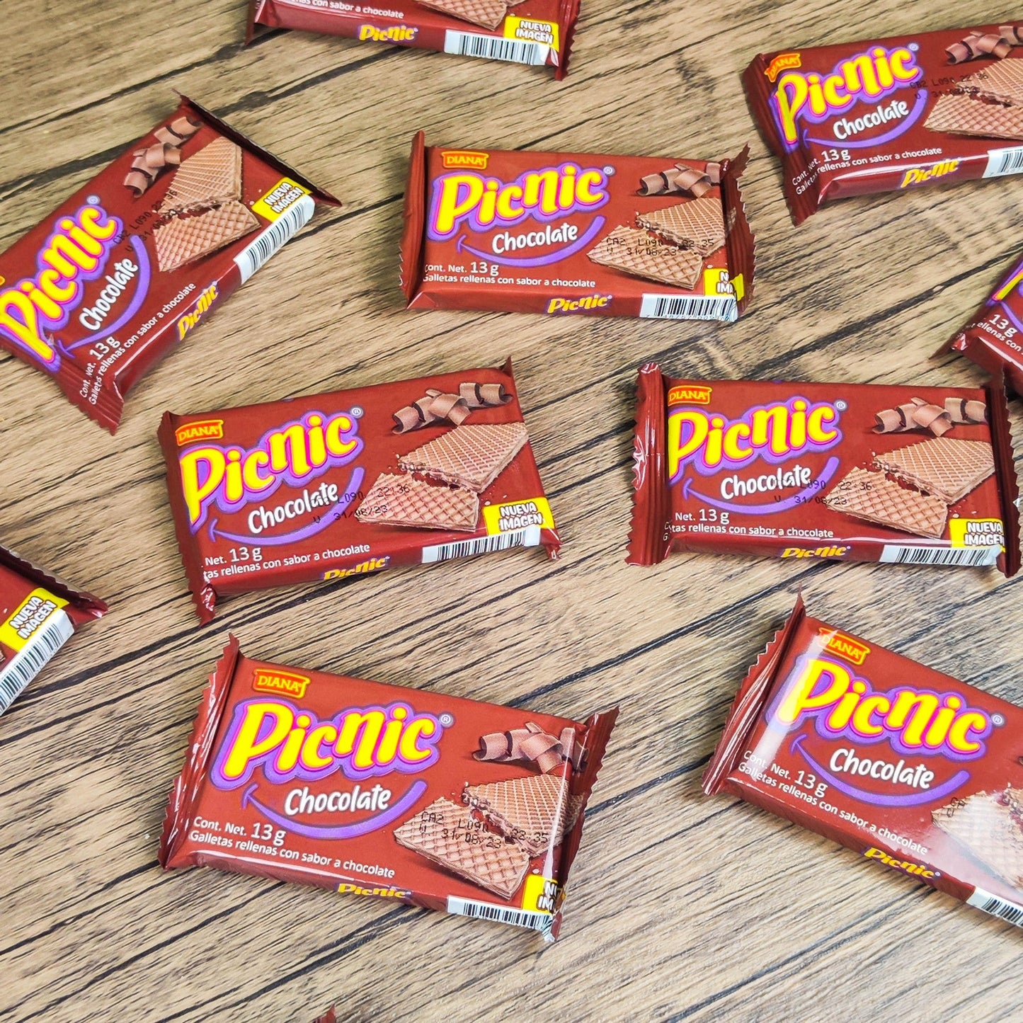 Galletas Picnic. Paquete de 12 galletas. Varios sabores. 156g. Diana