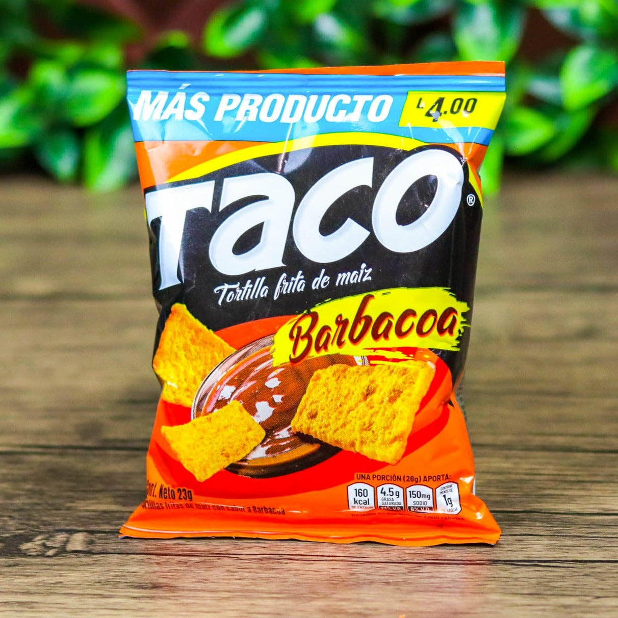 Churro Taco de Yummies. (6 unidades). Todos los sabores. Tamaño pequeño. 23g. Yummies