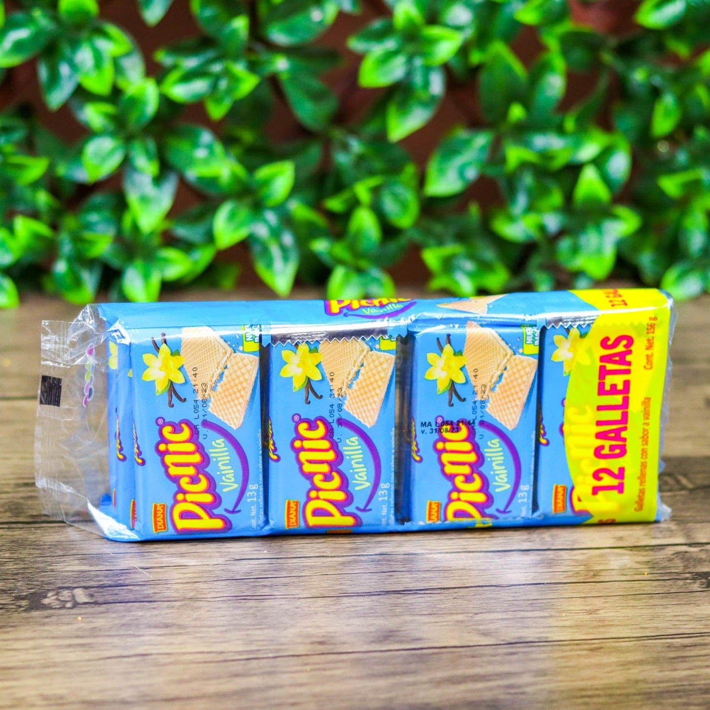 Galletas Picnic. Paquete de 12 galletas. Varios sabores. 156g. Diana